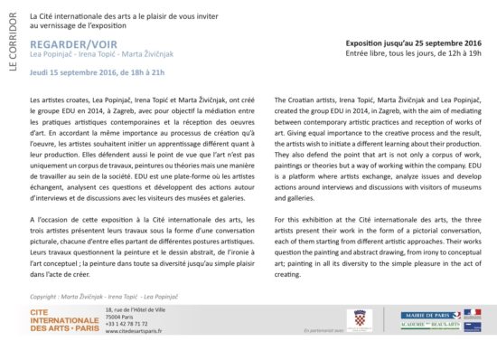 Invitation REGARDER_VOIR 02